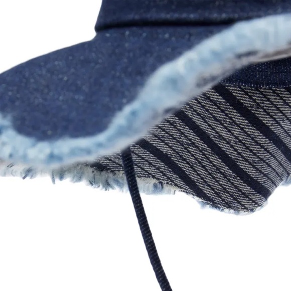 JACQUEMUS Le Bob Artichaut denim fisherman bucket hat - Picture 4 of 4